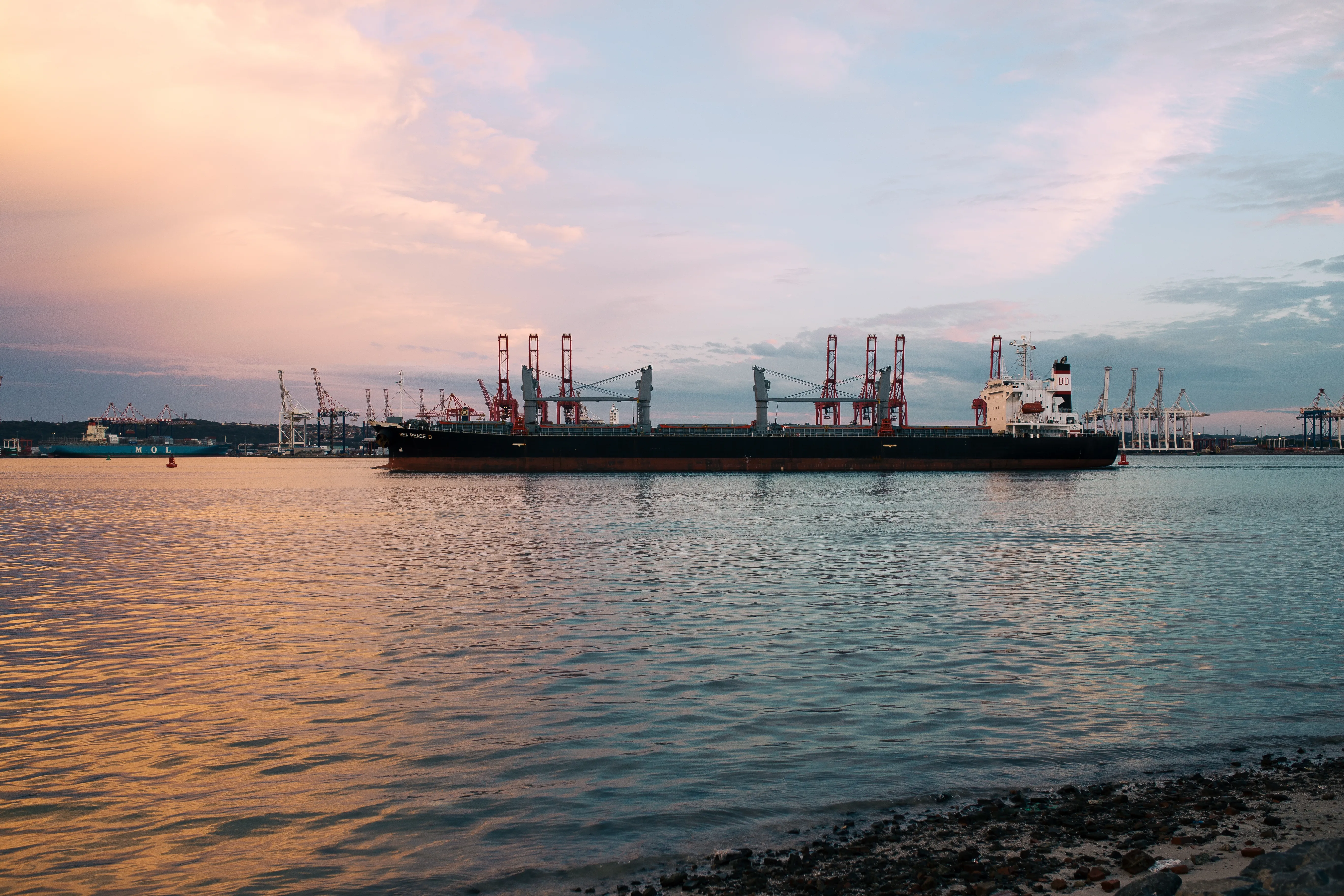 Merchant Vessel with CCTV Surveillance